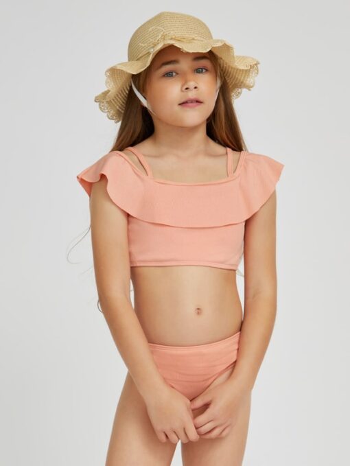 SHEIN Girls Ruffle Bikini Swimsuit - Image 4