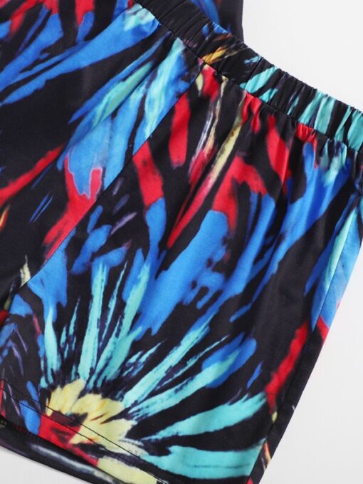 SHEIN Boys Graphic Print Tee & Shorts - Image 4