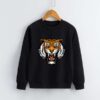 SHEIN Boys Tiger Print Sweatshirt