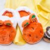 Pineapple fluffy slippers