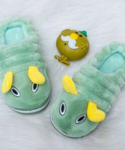 Bee fluffy slippers