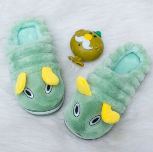 Bee fluffy slippers