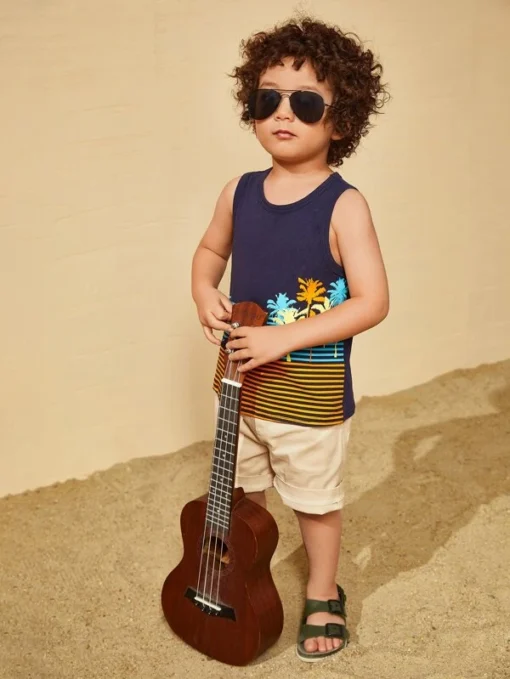 SHEIN Toddler Boys Metal Frame Fashion Glasses - Image 3