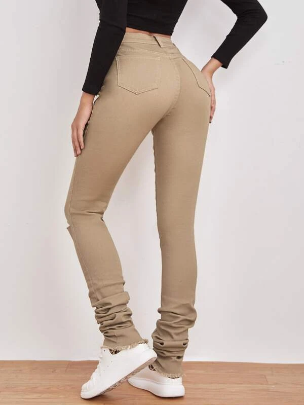 Cargo jeans shein, Women's Fashion, Muslimah Fashion, Bottoms on Carousell