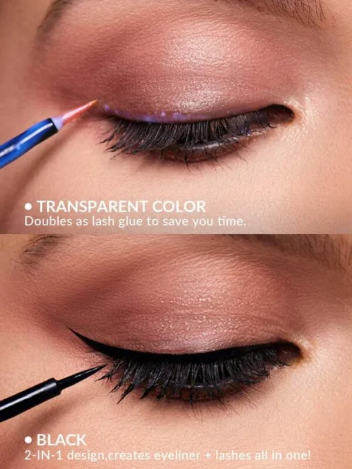 SHEGLAM All Eyes On You Eyelash Glue Liner-Transparent Color - Image 5