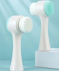 SHEIN 1pc Double Head Face Cleansing Brush