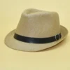 SHEIN Kids Belt Decor Straw Hat