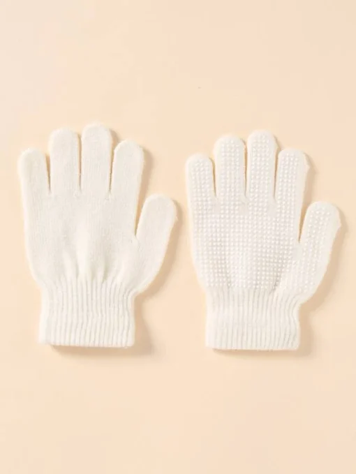 Shein Kids Solid Gloves