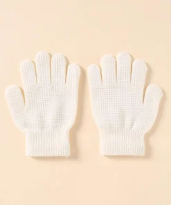 Shein Kids Solid Gloves