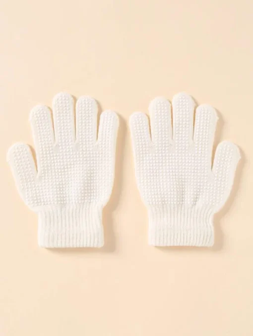 Shein Kids Solid Gloves