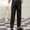 SHEIN Girls Paperbag Waist Carrot Pants