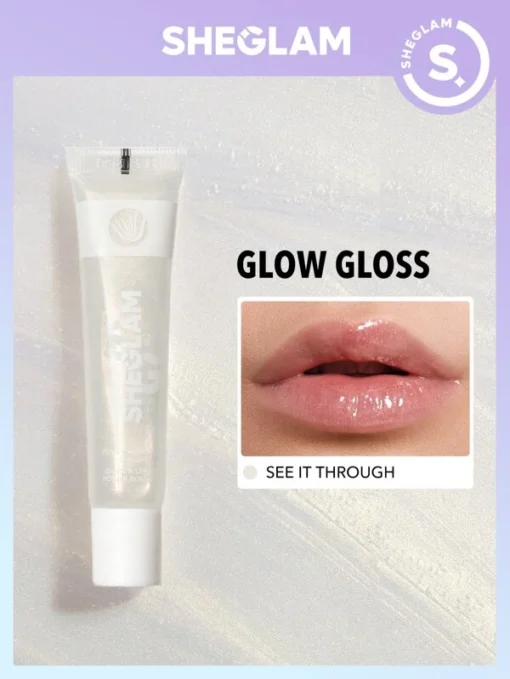 SHEGLAM Spring It On Glow Gloss-See It Through