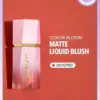 SHEGLAM Color Bloom Liquid Blush Matte Finish-Devoted Gel Cream Blush Long Lasting Non-Fading Highly Pigmented Lightweight Long Wear Smooth Blusher