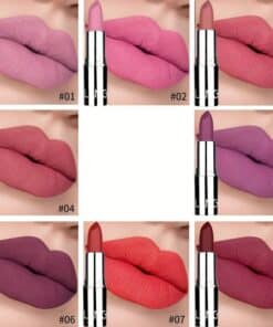 SHEIN Matte Long-lasting Velvet Lipstick, Easy To Apply Lipstick