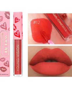 YOUNG VISION 1Pc 1ml Lip Glaze Matte Lip Gloss Silky Smooth Liquid Lipstick Not Easy Decoloring