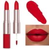 SHEIN Matte Lip Gloss,2 In 1 Waterproof Lip Gloss Long-Lasting Highly Pigmented Matte Lipstick For Women For Daily Use