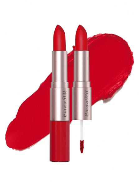 SHEIN #12 Matte Lip Gloss,2 In 1 Waterproof Lip Gloss Long-Lasting Highly Pigmented Matte Lipstick For Women For Daily Use - Image 2