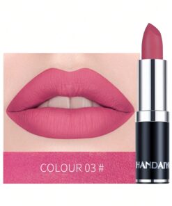 SHEIN #03 Long-Wearing Matte Lipstick, 1pc Highly Pigmented Smudge-Proof Lip Makeup