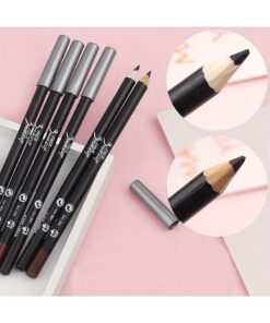 SHEIN 1pc Black Long-Wearing Waterproof Smudge-Proof Eyeliner Pencil