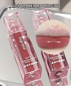 SHEIN Watery Mirror Moisturizing Lip Gloss,Waterproof Long-Lasting Wear Non-Stick Cup Lip Glaze Y2K Liquid Lipstick
