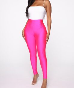 Hot pink leggings