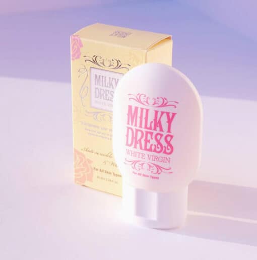 Milky Dress White Virgin Wrinkle & Whitening