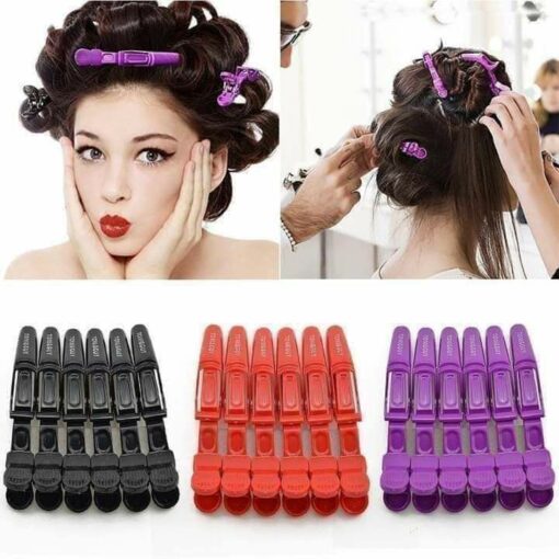 4pcs Crocodile Hair Clips - Image 3
