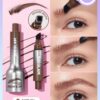 SHEGLAM Brow-Fection Angled Brush & Dip-Auburn Hair-Like Strokes Liquid Eyebrow Gel Pen Easy To Color Long Lasting Quick Drying Natural Shaping Outlining Filling Eyebrow Makeup
