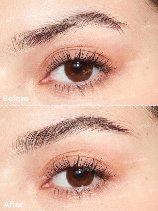 SHEGLAM Brow Breakdown Brow Gel Natural Eyebrow Gel Long-Lasting Non-Greasy Eyebrow Shaping Eyebrow Soap Eyebrow Brush - Image 2