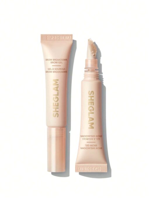 SHEGLAM Brow Breakdown Brow Gel Natural Eyebrow Gel Long-Lasting Non-Greasy Eyebrow Shaping Eyebrow Soap Eyebrow Brush - Image 5