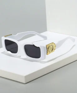 SHEIN 1 Pair Of Unisex Square Sunglasses, Street Style, Beach Sun Protection