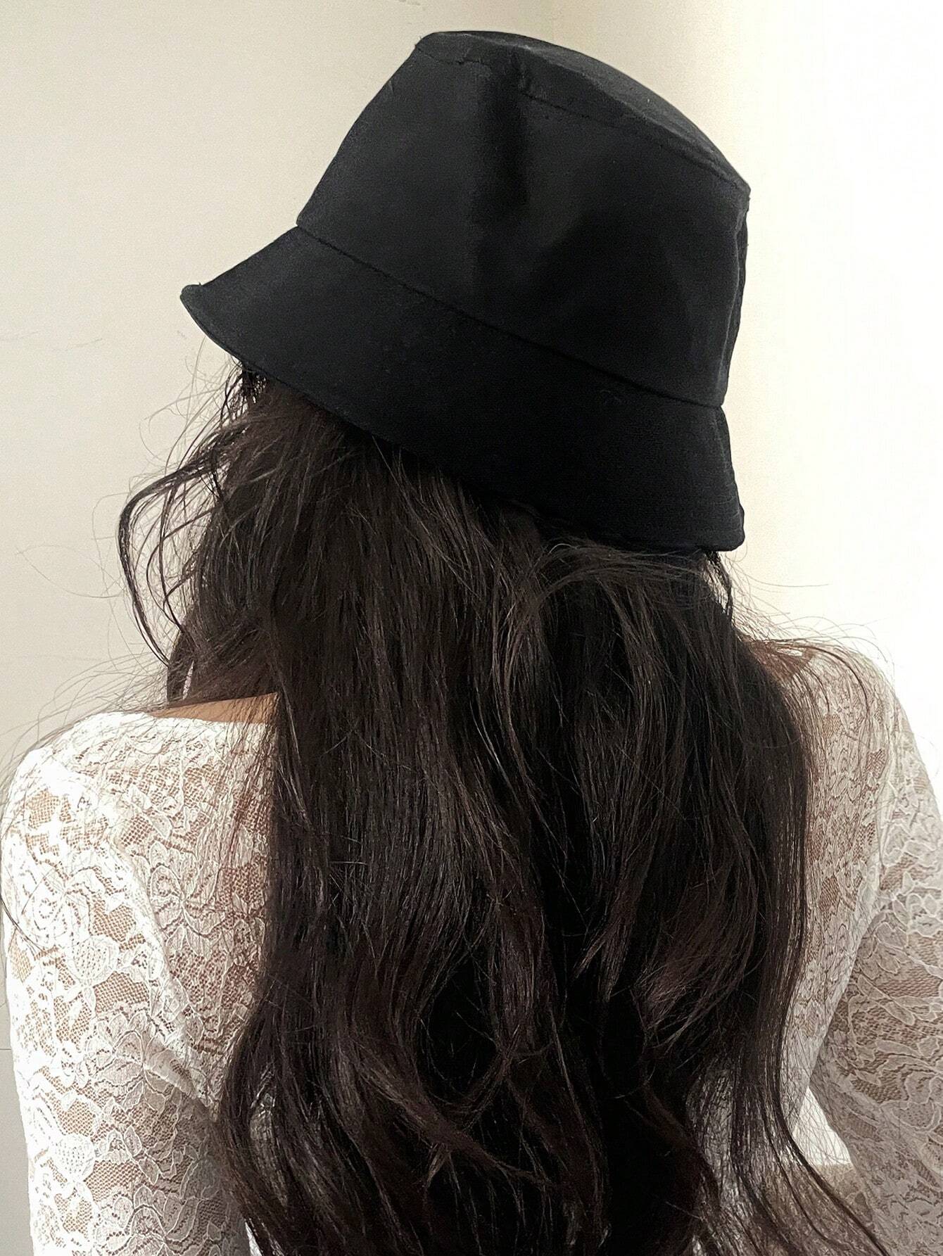 SHEIN DAZY Women's Simple Daily Bow Decoration Hat - Image 2