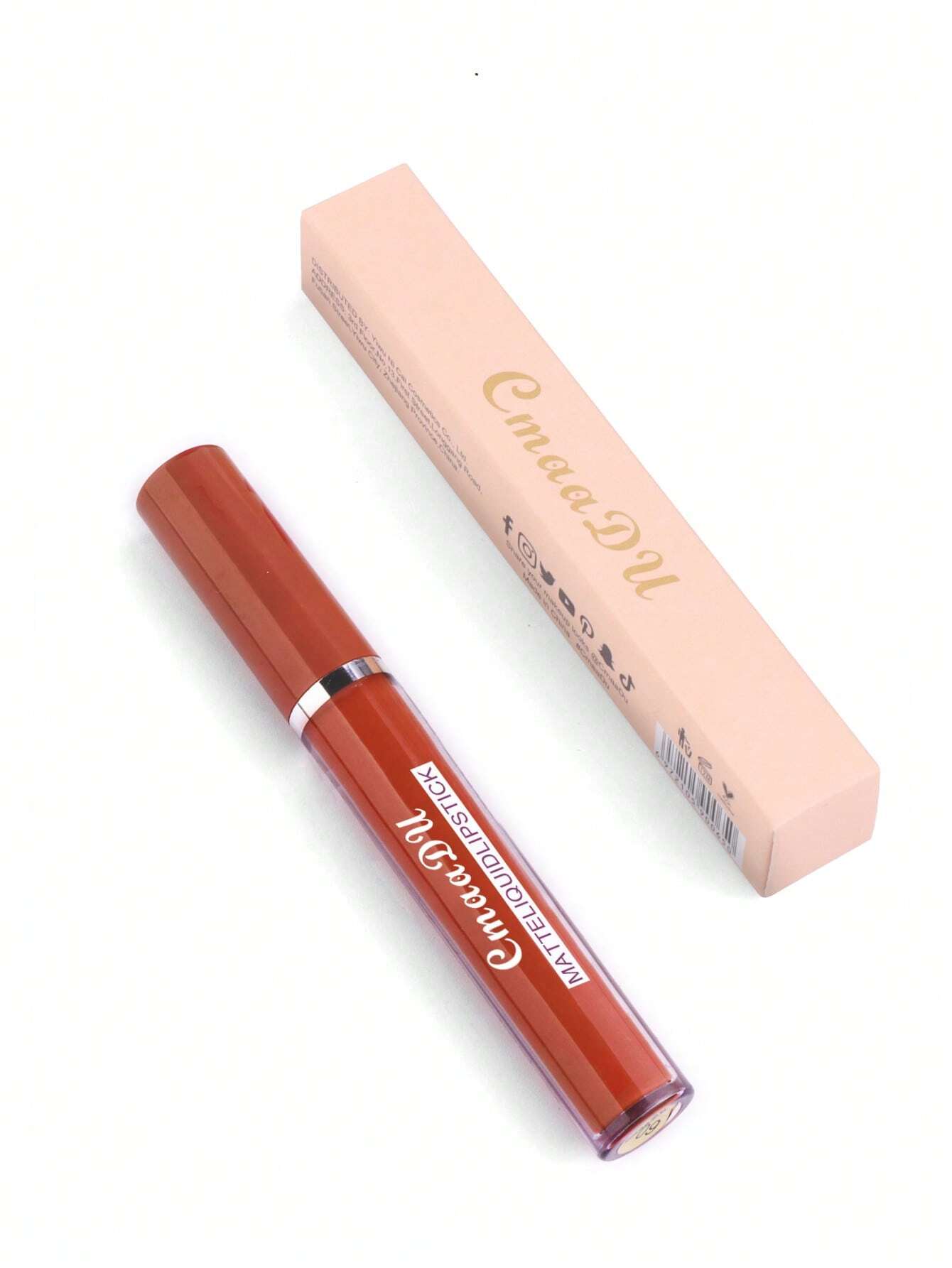SHEIN #09  Matte Liquid Lipstick, Long-lasting Waterproof Non-stick Cup Lip Gloss Lip Cream - Image 3