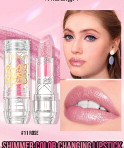 SHEIN Misslyn SHIMMER COLOR CHANGING LIPSTICK, Temperature Changing Lipstick
