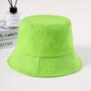 SHEIN Solid Color Bucket Hat