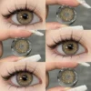 SHEIN Eyeshare 1 Pair VIENNA Series Colored Contact Lenses Yearly Use 14.5mm