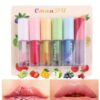 Liquid Lipcolor,6pcs Fruit Flavor Color Changing Lip Glaze