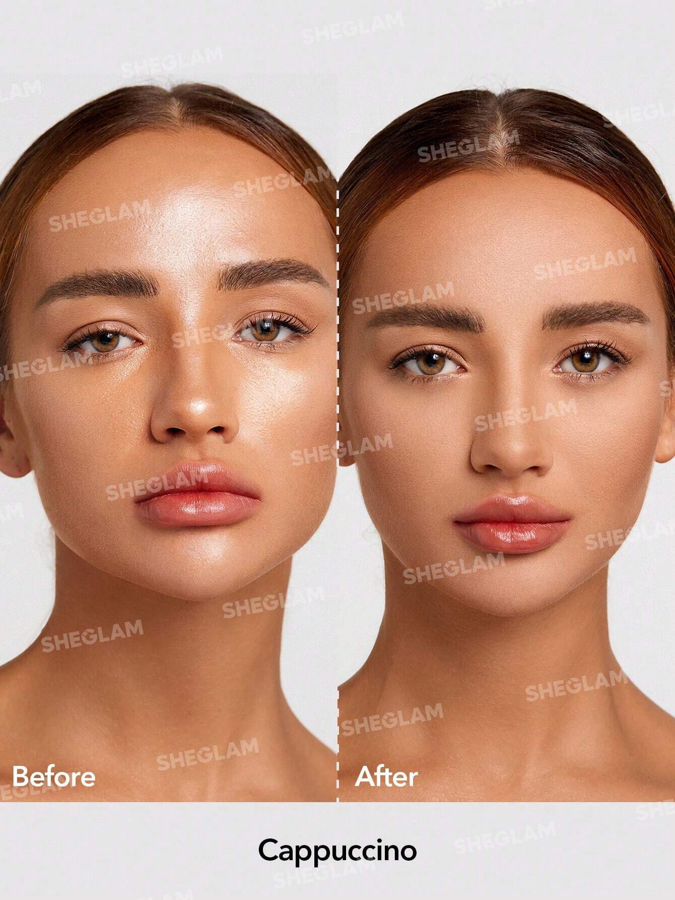 SHEGLAM Baked Glow Setting Powder-Cappuccino Oil Control - Image 2