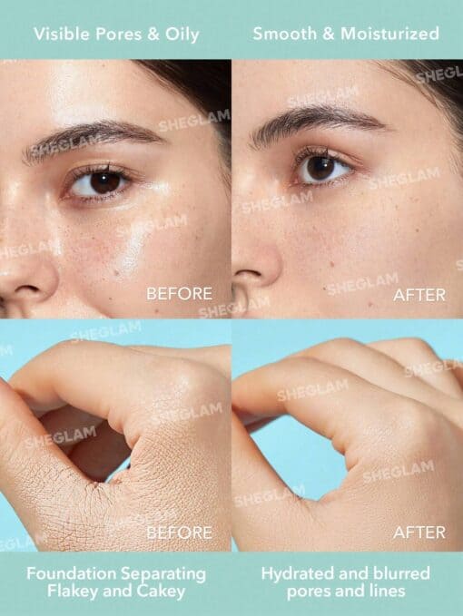 SHEGLAM Glacier Glo Smoothing Primer Long Lasting Moisturizing Hydrating - Image 2