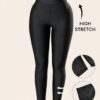 SHEIN Slayr Plain Basic Women's Casual Outdoor Leggings