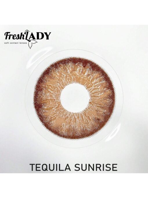 SHEIN Freshlady Tequila Sunrise Colored Contact Lenses 1 Year Disposable - Image 4