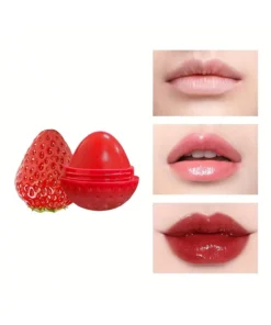 SHEIN 1pc Strawberry Flavored Lip Balm