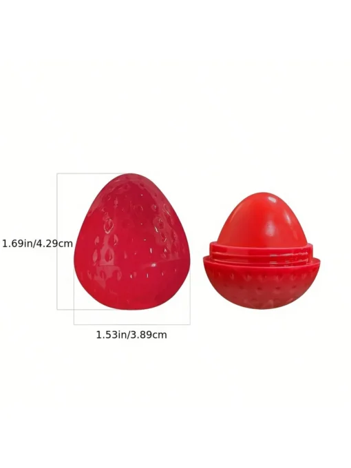 SHEIN 1pc Strawberry Flavored Lip Balm