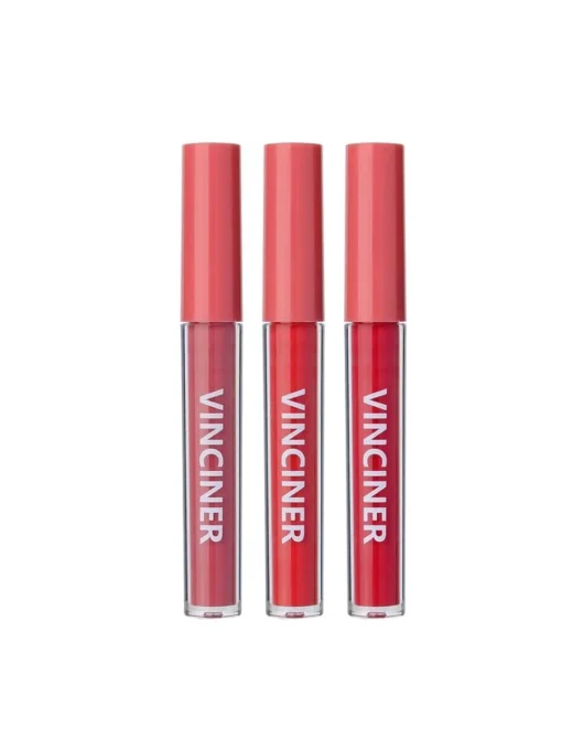 SHEIN Matte Liquid Lipstick Set, 3Pcs Mist Non-Stick Cup Moisturizing #02 - Image 3