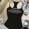 SHEIN Essnce Letter Print Splicing Round Neck Chest Patch Tank Top
