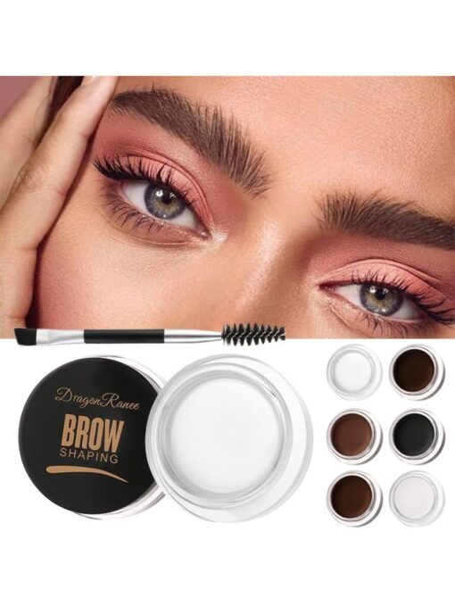 SHEIN Use 4-Color Eyebrow Cream And Cream Eyebrow  #5 - Image 4