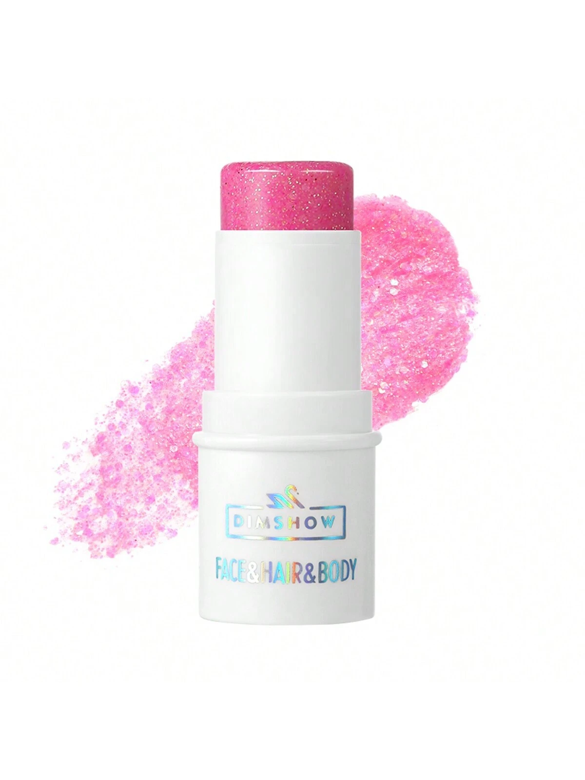 SHEIN 1pc Glitter Shimmer Eye & Face Makeup Stick, For Stage & Body #02 - Image 2