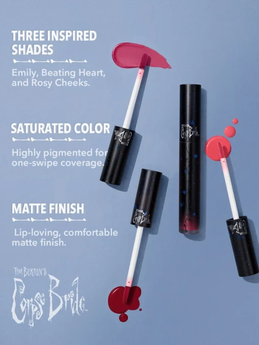 SHEIN Corpse Bride | SHEGLAM Everlasting Love Liquid Lipstick-Emily - Image 4