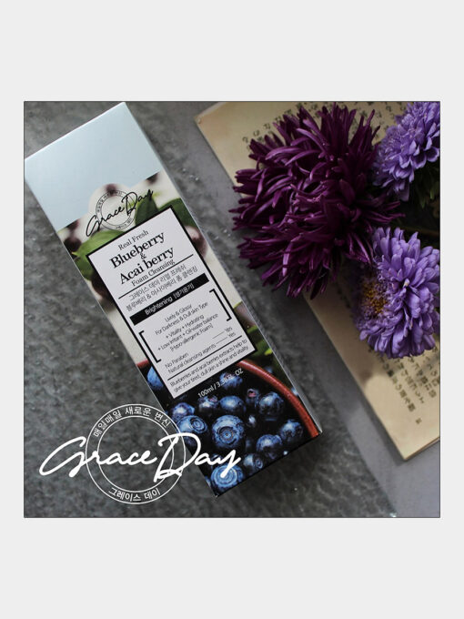 GRACE DAY Real Fresh Blueberry & Acai Berry Foam Cleanser
