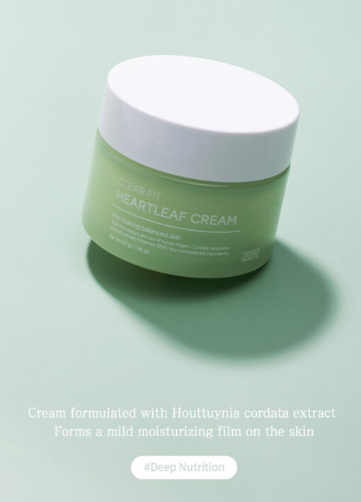 TENZERO CLEAR FIT HEARTLEAF CREAM - Image 2